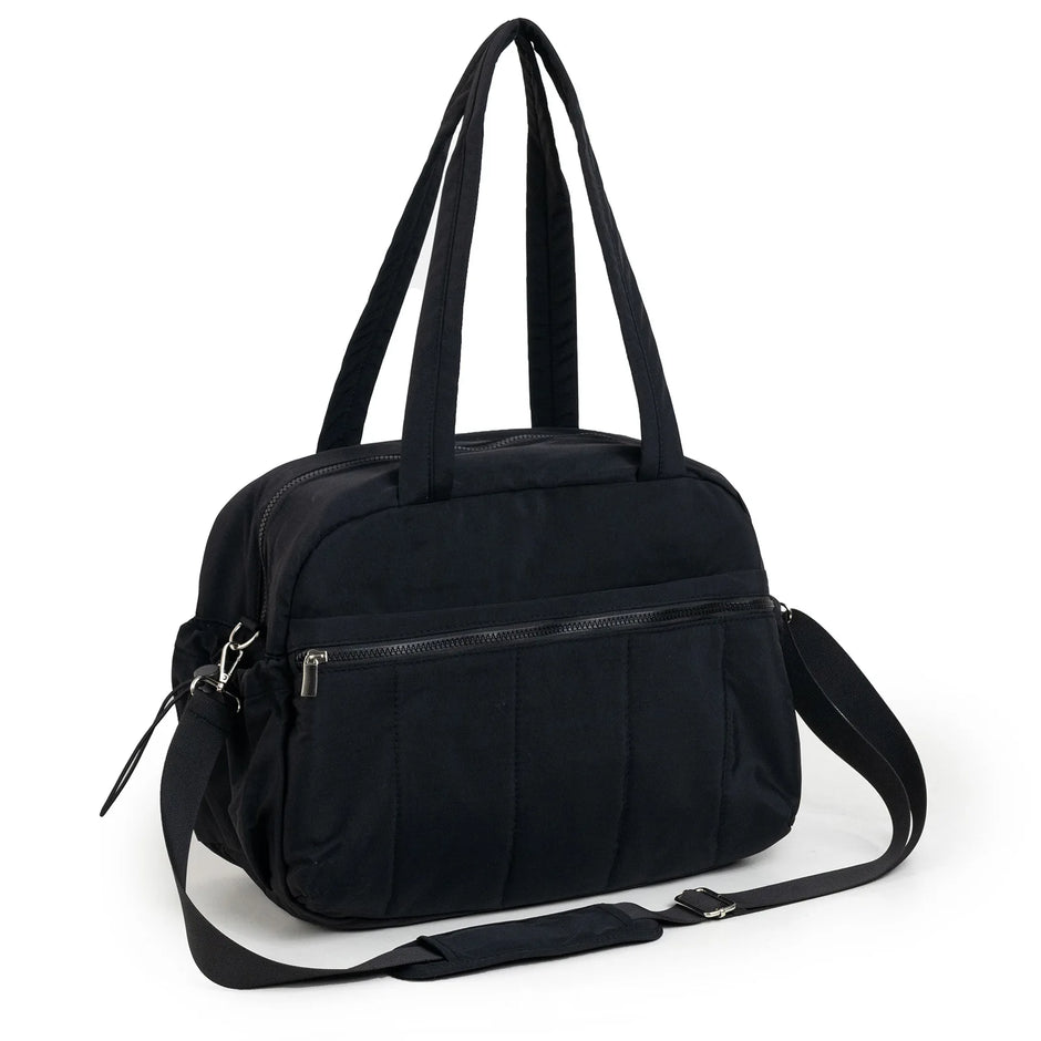 Multifunctional Travel Duffel Bag: Baby Diaper Bag, Gym & Hospital Bag with Waterproof Compartment