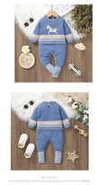 Baby Rompers Blue Long Sleeve Knit Newborn Boys Jumpsuits Playsuits Autumn Winter Infant Unisex Outfits One Pieces Kids Costumes