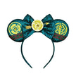 2025 New Style Mickey Minnie Ear Headband Sequin Bows Girl Adult Kids Halloween Party Cosplay Hair Accessories Princess Hairband