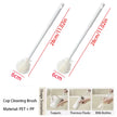 Long Handle Cup Brush,Kitchen Glass Bottle Cleaning Brush,Milk Bottle Tea Cup Scrubber,No-Electricity Required Cleaning Tool