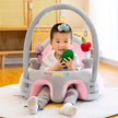 Baby Feeding Safety Seat Skin Cartoon Plush Learning Sit Chair Without Cotton Chair Case Kids Skin Seat Sofa