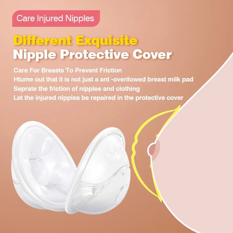 MAMIJOY MSB03 2pcs Wearable Milk Saver for Breastfeeding Manual Breastmilk Collector Silicone Breast Shell  Milk Collection Cup