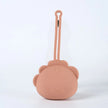 Pacifier Storage CasePortable Baby Pacifier Storage CaseSilicone Storage CasePacifier Drop-proof Case with Lanyard