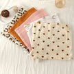 5Pcs Baby Cotton Washcloth Newborn Burp Cloth Square Towels 6-Layer Pure Cotton Soft Absorbent Gauze Cotton Baby Towels