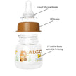 ALGO Newborn Transparent Pp Bottle Mini Cute Animal 60ml Baby Bottle Mother and Baby Supplies 0-6m baby items feeding bottle