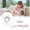 Portable Breast Pump Hands Free Wireless Wearable Electric Breast Pump BPA Free 4 Modes 12 Levels Silicone with LED Display