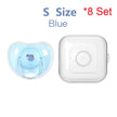 Cartoon Pattern Thumb Shape Toddlers Soothe Kids Newborn Baby Silicone Teething Pacifier