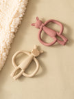 Color Kids 1PCS Silicone Teether Toys Baby Nursing Teether Gifts Newborn Cartoon Rabbit Teether Toys Teething Infant Chewing Toy