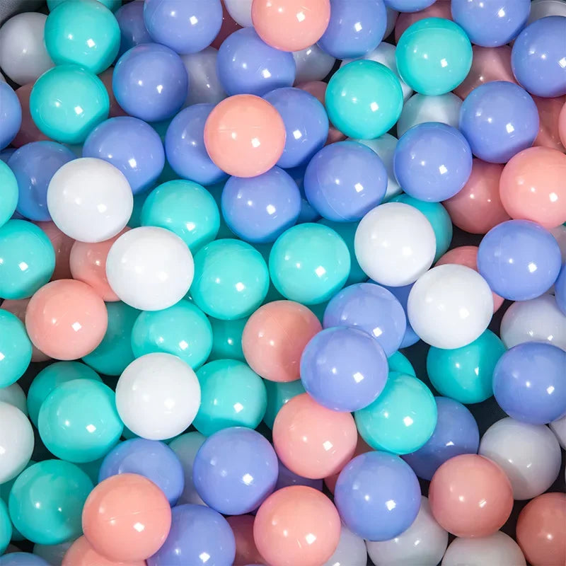 ٥٠ قطعة من كرات بلاستيكية ملونة على شكل نجمة حب، صديقة للبيئة، مناسبة لأحواض السباحة للأطفال، لعبة ممتعة للأطفال، كرات أمواج المحيط، هدايا