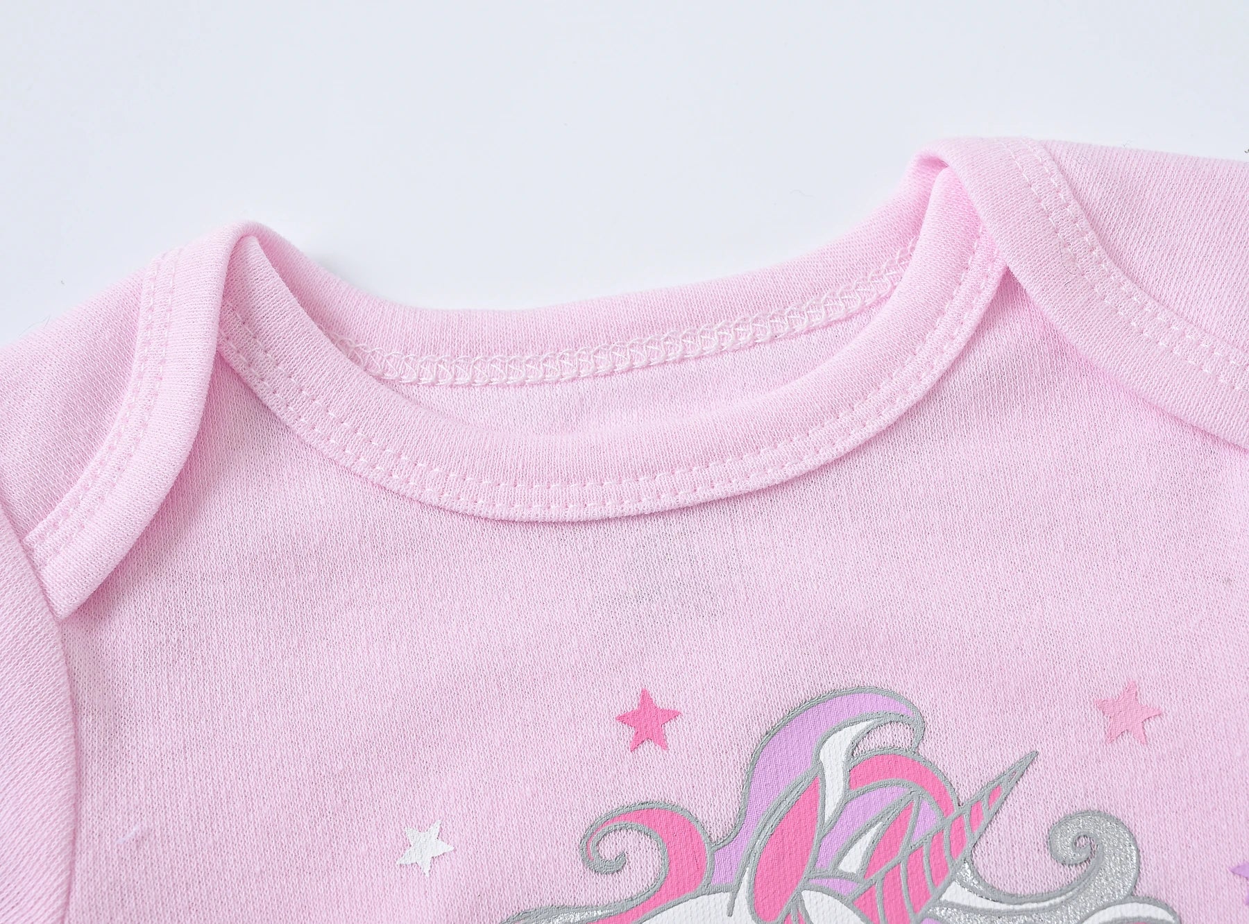 مجموعة من 3/6 قطع ملابس بنات حديثات الولادة، بدلة قطنية قصيرة الأكمام للبنات من عمر 0-12 شهرًا، ملابس أطفال رضع