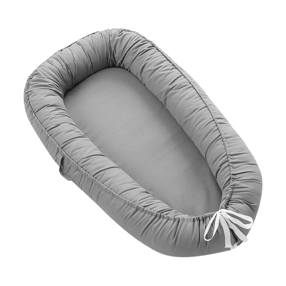 Solid Color Ruffles Baby Cribs Soft Cotton Comfortable Baby Crib Newborn Infant High Quality Baby Cribs Sleeping Care Tools New