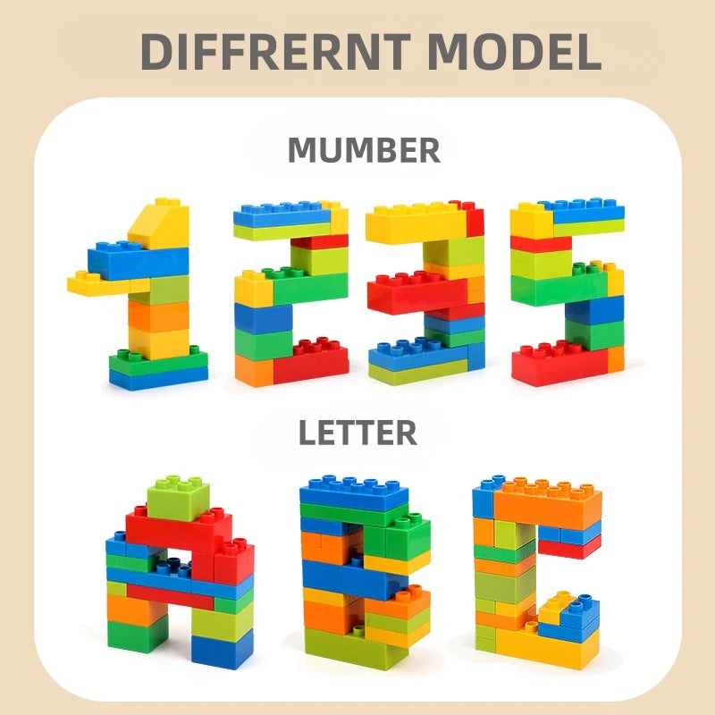 240pcs construction blocks Child toy Building blocks bausteine set Children toys Assembly toy Building blocks