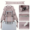 Large capacity women's dry wet separation backpack, commuting computer bag, multifunctional waterproof backpack