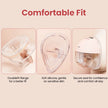 NCVI Electric Breast Pump,Wearable for Breastfeeding,Hands-Free, 4 Modes 9 Levels, 3 Flange Sizes(19/21/24mm), Smart Display