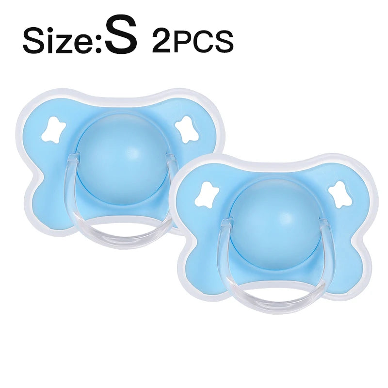 Butterfly Type Thumb Shape Toddlers Soothe Kids Newborn Baby Silicone Teething Pacifier