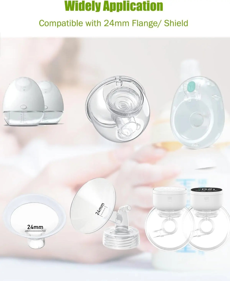 Breast Pump Accessories Flange Inserts 13/15/17/18/19/20/21mm Caliber Size Adaptor Converter Small Nipple Horn Adapter