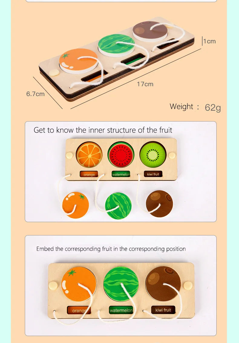Busy Board Accessories DIY Toy Part Wooden Toys Metal Locks Leather Buckle Montessori Educational Games Intellectual Development