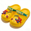 Kids Girls Baby Sandals Summer Slippers Boys Home Shoes Cartoon Spiderman Indoor Beach Sandals Children Bath Slipper Toddler