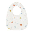 INSULAR Baby Bibs Newborn Cotton Soft Saliva Towel Infant Feeding Cloth Muslin Stuff Printing Pinny Waterproof U-shaped 3 Layers
