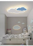 AuroraRealm Children's Bedroom LED Ceiling Lamp Creative White Cloud Boy Girl Study Fixture Lustre Home Decor Living Room Lights
