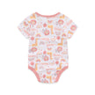 4Pieces Baby Clothing Four Season Unisex Cartoon Short Sleeve Baby Boy Girl Bodysuits Cute 100%Cotton Newborn Clothes