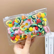 10/20Pcs/Set Cute Cartoon Rubber Elastic Hair Bands Girls Not Hurt Hair Small Scrunchie Kids Sweet Hair Ties Hair Accessories