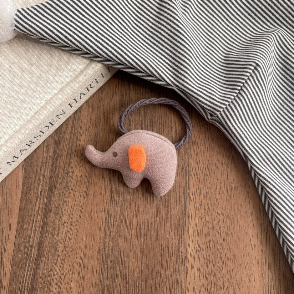 Cartoon Elastic Hair Bands for Girls Hair Accessories Toddler Ponytail Holder Children Cotton Hair Tie Fashion Hair Rubber Bands