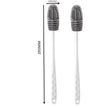 Silicone Cup Brush Milk Bottle Cleaning Brush Long Handle Water Bottles Cleaner Glass Cup Cleaning Brush Kitchen Cleaning Tools