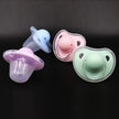 2pcs/pack Baby Pacifier Soother with Cover for Daily and Night Use
