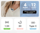 MAMIJOY Electric Breast Pumps With 19/24mm Flange Portable Hands Free Wearable Breast Pump Silent Comfort Breast Milk Extractor