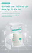 MAMIJOY 10/30/100Pcs 150ML Breast Milk Storage Bag Disposable Small Capacity Frozen Milk Storage Bag BPA Free Safe Feeding Bags
