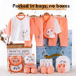 Lawadka 18piece/lot Newborn Baby Clothes For Girls Boys Sets 100% Cotton Infant Spring Autumn Soft Boy Clothing New born Hat Bib