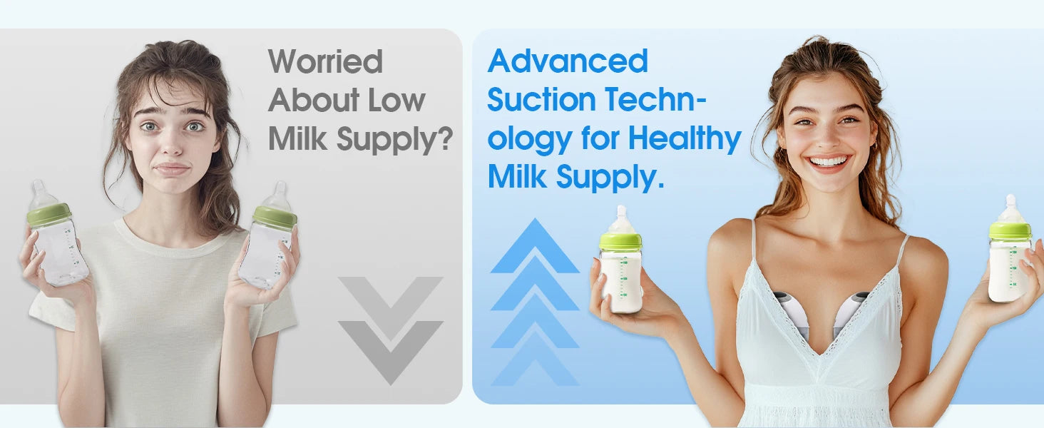 Hands-Free Wearable Breast Pump – Electric, BPA-Free, with Heating & UV Sterilizer | Wireless Upgrade Option