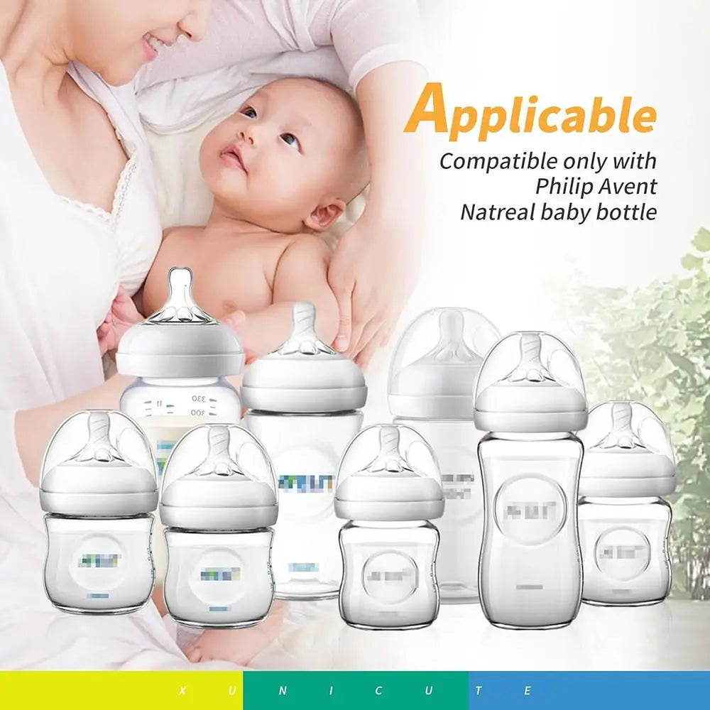 Easy Grip Baby Bottle Handles Safe Universal Baby Bottle Holder Durable Baby Feeding Bottle Accessories for Philips Avent