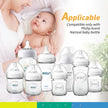 Easy Grip Baby Bottle Handles Safe Universal Baby Bottle Holder Durable Baby Feeding Bottle Accessories for Philips Avent