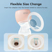 MAMIJOY Silicone Flange Inserts for Breast Pumps Electric Breast Pumps Nipple Tunnel Narrow Connector 13/15/17/19/21/24mm Flange