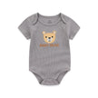 4Pieces Baby Clothing Four Season Unisex Cartoon Short Sleeve Baby Boy Girl Bodysuits Cute 100%Cotton Newborn Clothes