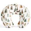 Breathable Stretch Nursing Pillow Cover Detachable Infant Support Cushion Versatile Baby Sitting Aid for Home/Travel 0-12 Months