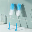 Long Handle Cup Brush,Kitchen Glass Bottle Cleaning Brush,Milk Bottle Tea Cup Scrubber,No-Electricity Required Cleaning Tool