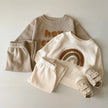 Two Piece Casual Autumn Infant Set Boys and Girls Casual Long Sleeve Top+Loose Pants Newborn Baby Clothing Set