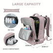 Large capacity women's dry wet separation backpack, commuting computer bag, multifunctional waterproof backpack