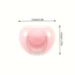 2pcs/pack Baby Pacifier Soother with Cover for Daily and Night Use