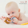 1pc Silicone Teether,Food Grade Baby 0-12 Toys,ToddlersTeething Ring Sensory Toys,Silicone Planet Teether Bracelet Accessories
