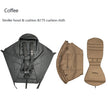 3pcs/set 175 Stroller Accessories Canopy Cover Seat Cushion Compatible With Babyzen YOYO  Cover Seat Mattress With Zipper Pocket