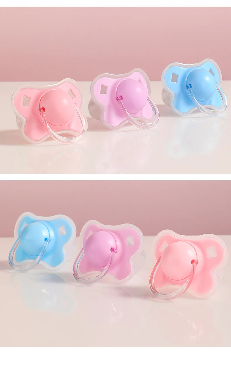 Butterfly Type Thumb Shape Toddlers Soothe Kids Newborn Baby Silicone Teething Pacifier