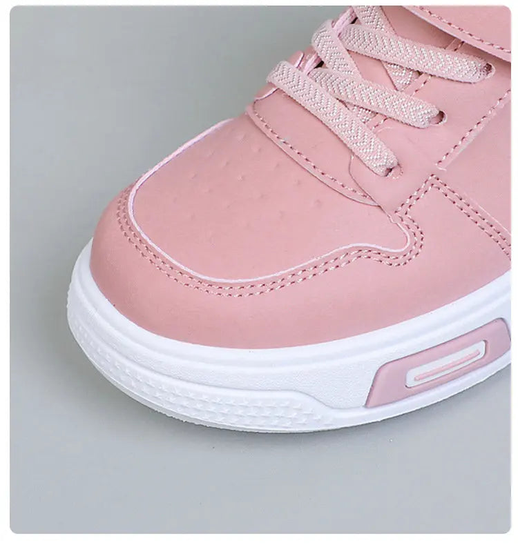 New Kpop Demon Hunter Children Sneakers For Girls High-Top Shoe Autumn White Shoe Casual Running Shoe Anti Slip Soft Sole Tenis