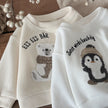 Newborn Girl Clothes Baby Sets Spring Autumn 2Pcs Children Clothing Kids Toddler Outfit Cartoon Bear Sweatshirt Long Pants