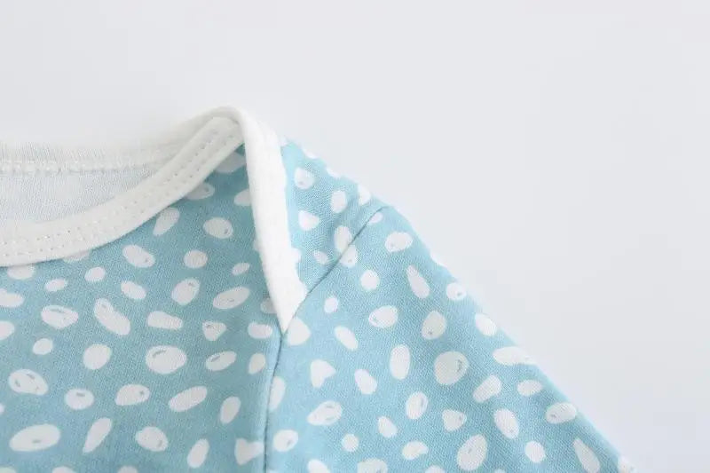 100%Cotton 3Pieces Baby Boy Clothes Newborn Long Sleeve Bodysuit Baby Girls Clothes 0-12M Autumn Print Jumpsuits Spring Cartoon