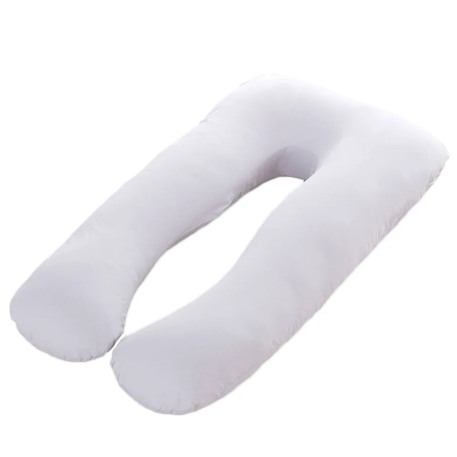 Maternity Pillow Case Pure Cotton Cover U-Type for Pregnancy Women