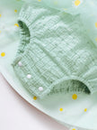 Baby girl Bodysuit Butterfly knot suspender small daisy chiffon fashionable Bodysuit for 3-24 Months cute Baby girl Clothing